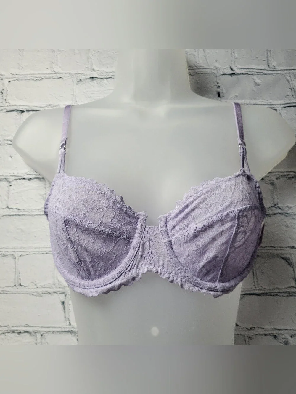 NWT Auden 34A Unlined Lace Balconette Bra